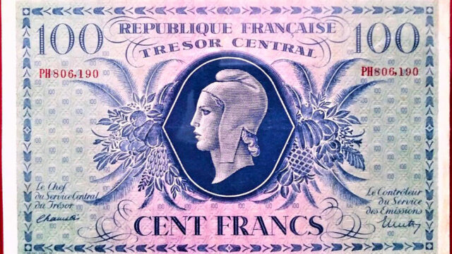 100 francs Marianne type 1943