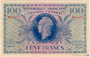 100 francs Marianne type 1943