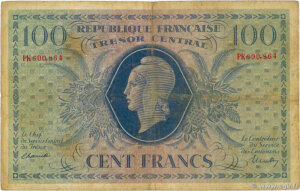 100 francs Marianne type 1943