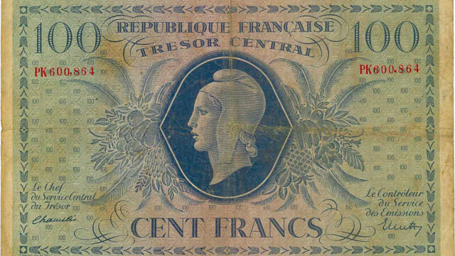 100 francs Marianne type 1943