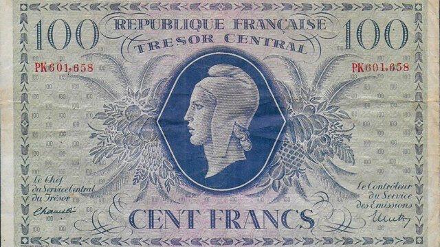 100 francs Marianne type 1943