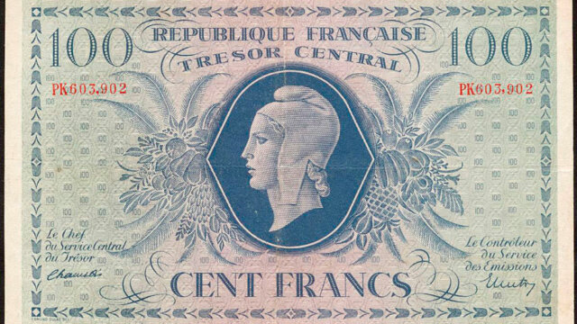 100 francs Marianne type 1943