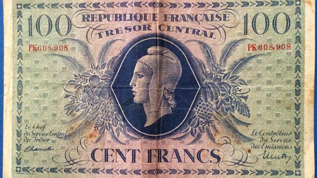 100 francs Marianne type 1943