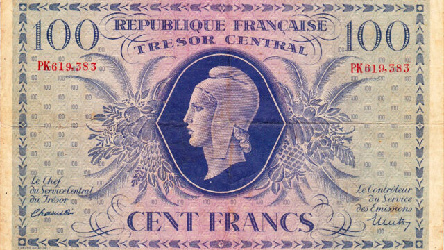 100 francs Marianne type 1943