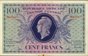 100 francs Marianne type 1943