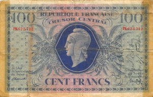 100 francs Marianne type 1943