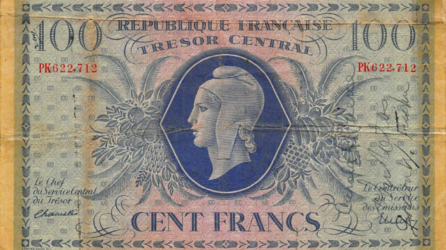 100 francs Marianne type 1943