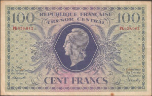 100 francs Marianne type 1943