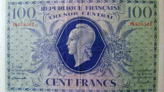 100 francs Marianne type 1943