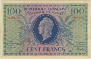 100 francs Marianne type 1943