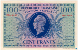 100 francs Marianne type 1943