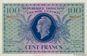 100 francs Marianne type 1943