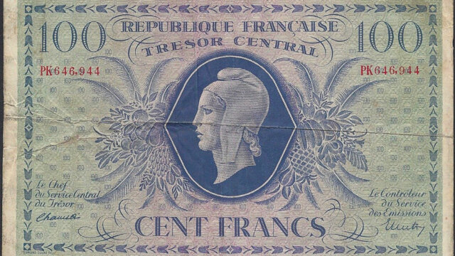 100 francs Marianne type 1943