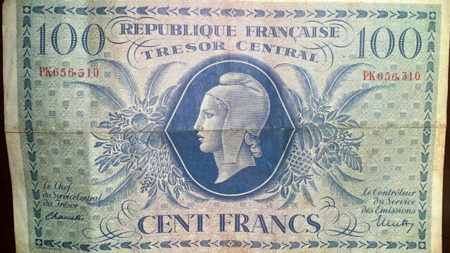 100 francs Marianne type 1943