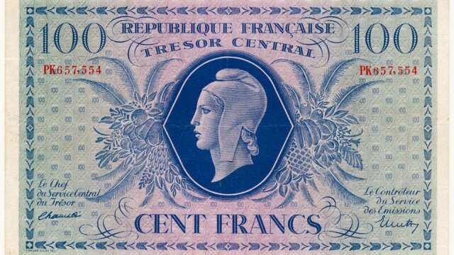 100 francs Marianne type 1943