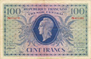 100 francs Marianne type 1943