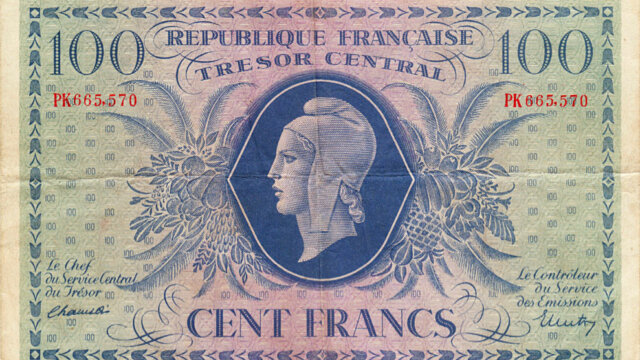 100 francs Marianne type 1943