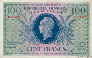 100 francs Marianne type 1943