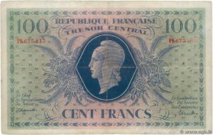 100 francs Marianne type 1943