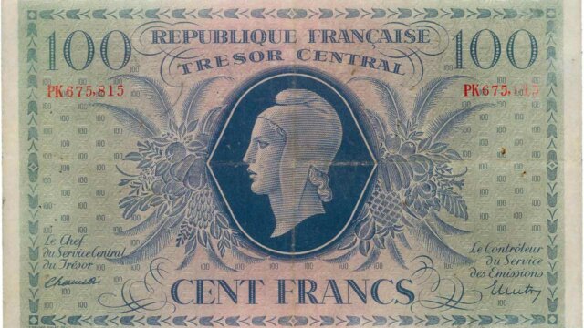 100 francs Marianne type 1943