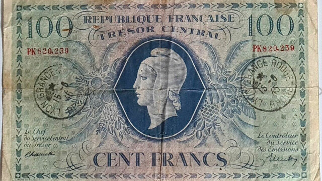 100 francs Marianne type 1943