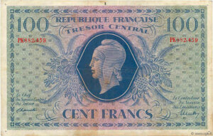 100 francs Marianne type 1943