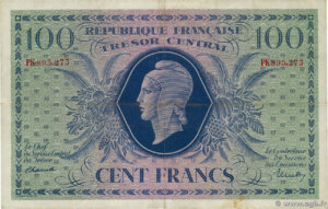 100 francs Marianne type 1943