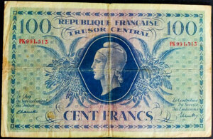 100 francs Marianne type 1943