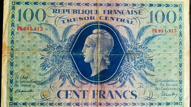 100 francs Marianne type 1943