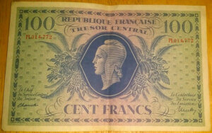 100 francs Marianne type 1943