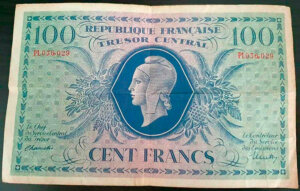 100 francs Marianne type 1943