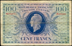 100 francs Marianne type 1943