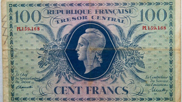 100 francs Marianne type 1943