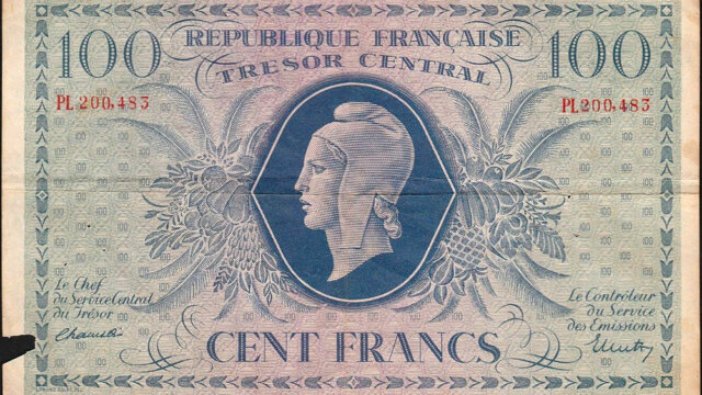 100 francs Marianne type 1943