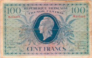 100 francs Marianne type 1943