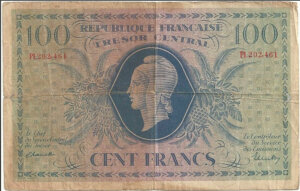 100 francs Marianne type 1943