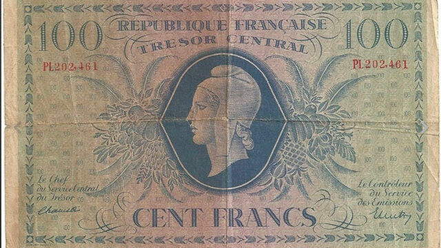 100 francs Marianne type 1943