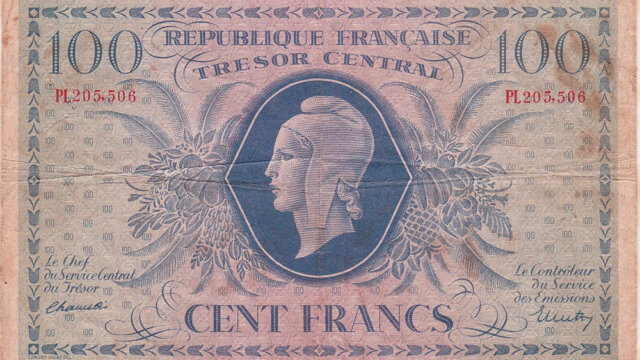 100 francs Marianne type 1943