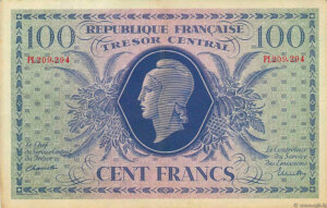 100 francs Marianne type 1943