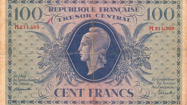 100 francs Marianne type 1943