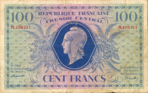 100 francs Marianne type 1943