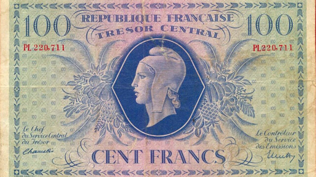 100 francs Marianne type 1943