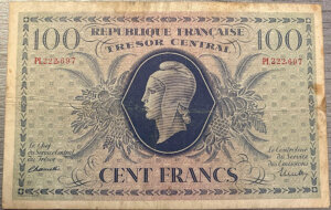 100 francs Marianne type 1943