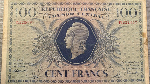 100 francs Marianne type 1943