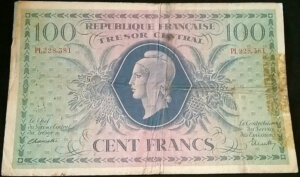 100 francs Marianne type 1943