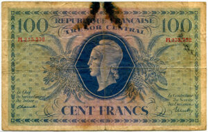 100 francs Marianne type 1943