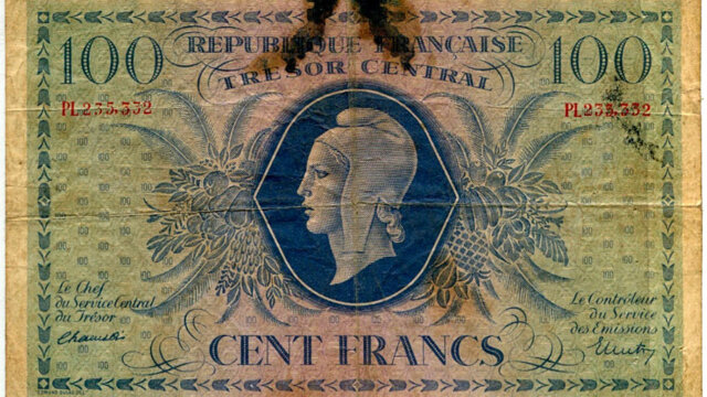 100 francs Marianne type 1943