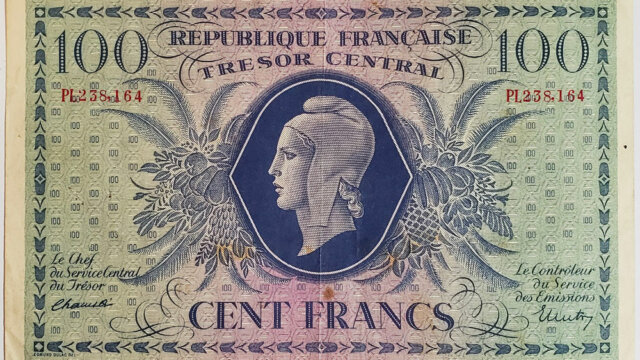 100 francs Marianne type 1943