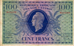 100 francs Marianne type 1943