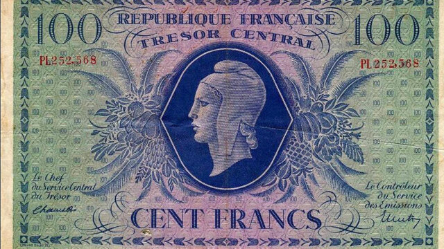 100 francs Marianne type 1943